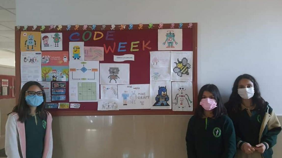 Okulumuzda Kodlama Haftasını (Code Week) Kutladık